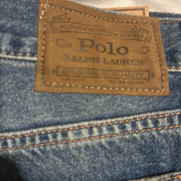 Polo Ralph Lauren Paint-Splatter Sullivan Slim Denim Short - Picture 13 of 14